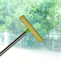 2-in-1 Squeegee Window Cleaning Kit 25 Wide Car Windshield Cleaner Tool