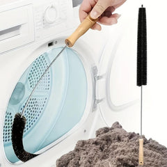 Lint Vent Trap Cleaner Brush Flexible Bendable Lint Remover Long Coil Brush