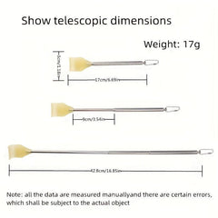 Stainless Steel Back Scratcher Extendable Claw Relieve Itch Massage