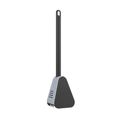 Long Handle Toilet Brush with Golf Silicone Head & Wall Mounted Base