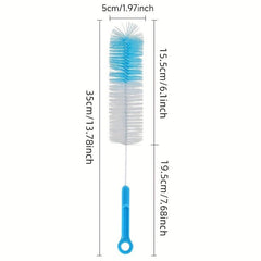 3pcs Long Handle Cleaning Brush for Narrow Bottles