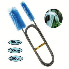 Pipe Cleaning Brush Air Pipe Flexible Double Head Hose Aquarium Accessories