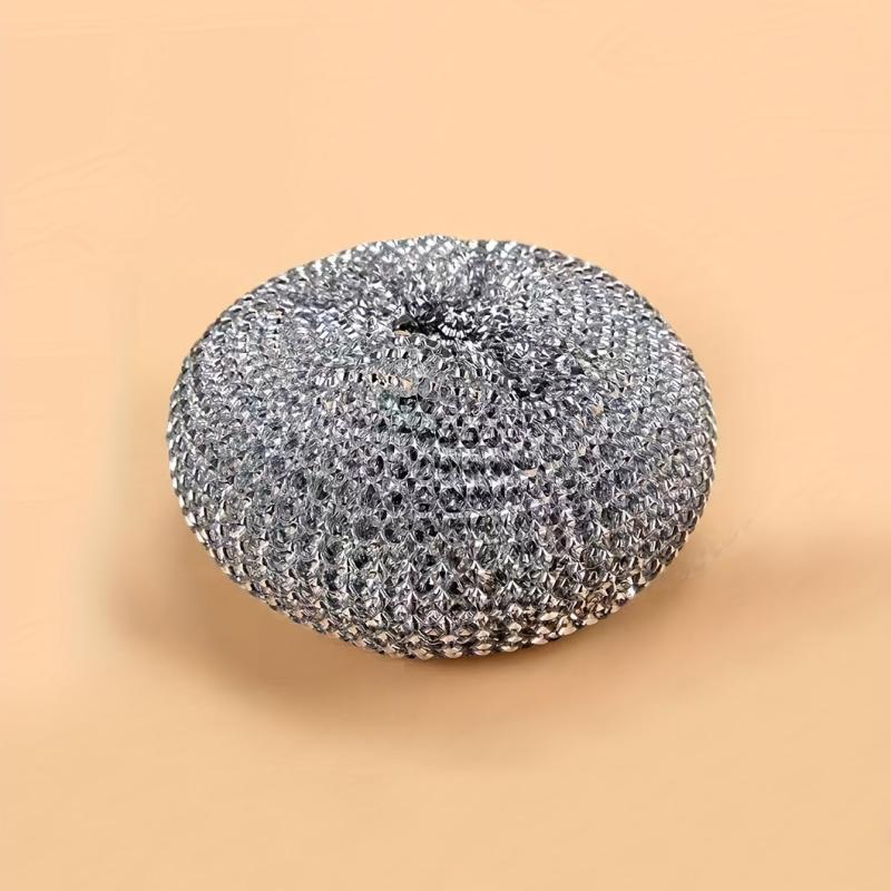 1pc Pan Washing Wire Ball Pot Brush Kitchen Steel Cleaning Brush