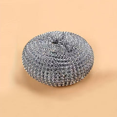 1pc Pan Washing Wire Ball Pot Brush Kitchen Steel Cleaning Brush