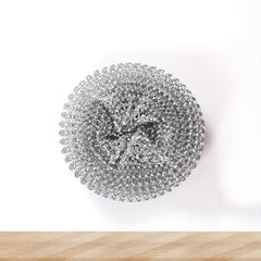1pc Pan Washing Wire Ball Pot Brush Kitchen Steel Cleaning Brush
