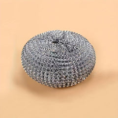 1pc Pan Washing Wire Ball Pot Brush Kitchen Steel Cleaning Brush