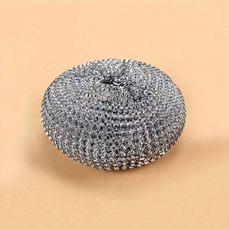 1pc Pan Washing Wire Ball Pot Brush Kitchen Steel Cleaning Brush