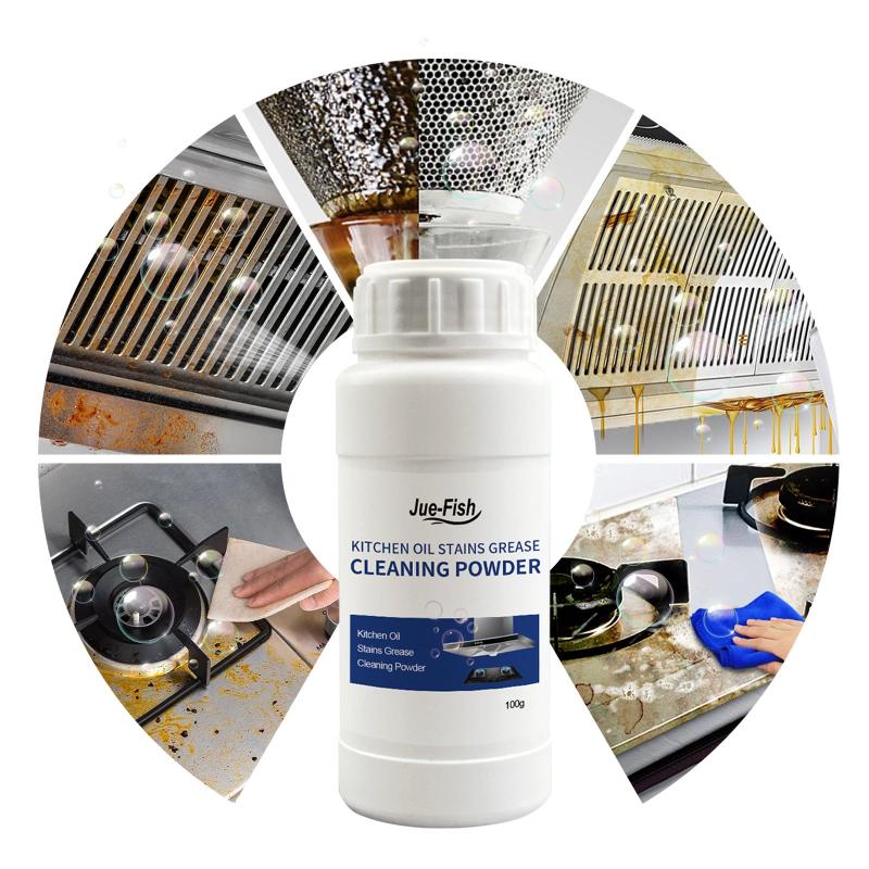 Kitchen Heavy Cleaning Powder - Stove Rust Dirt Cleaner