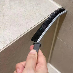 3pcs Long Handle Hard Bristle Groove Cleaning Brush for Window Door