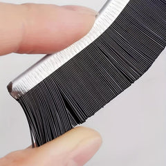 3pcs Long Handle Hard Bristle Groove Cleaning Brush for Window Door