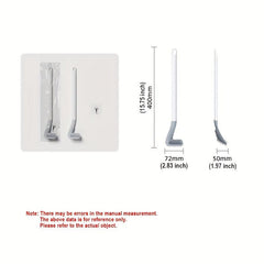 Creative Golf Toilet Brush Set Wall mounted Soft Rubber No Dead Corner
