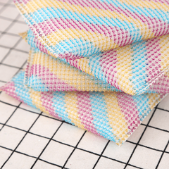 4pcs Non Stick Wide Striped Sponge for Easy Dishwashing