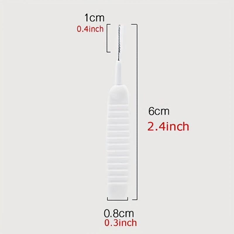 Mini Crevice Brush Set for Cleaning Ports, Showers & More