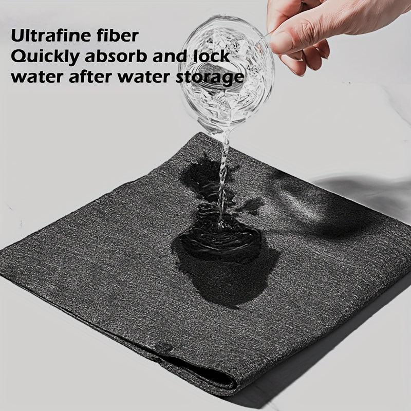 2pcs Magic Glass Wiping Rags Thin Cleaning Cloths