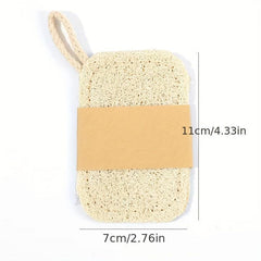 Loofah Dishwashing Brush Pot Loofah Sponge Brush Natural