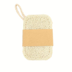 Loofah Dishwashing Brush Pot Loofah Sponge Brush Natural
