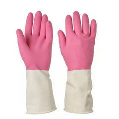 Housework Dishwashing Gloves Waterproof Kitchen Brush Pot Washing