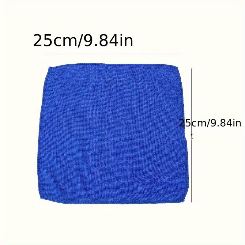 10pcs Soft Car Washing Cloth Glass Wiping Towel Multifunctional Household Rag