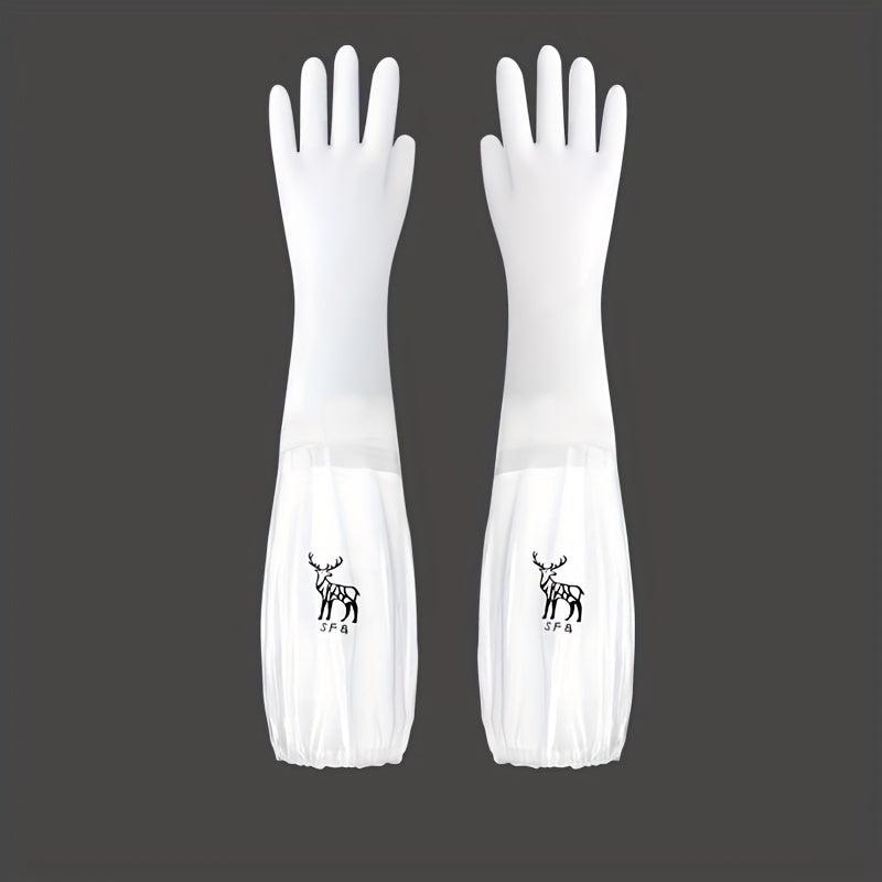Wear-Resistant Cleaning Gloves Waterproof Non-Slip Housework