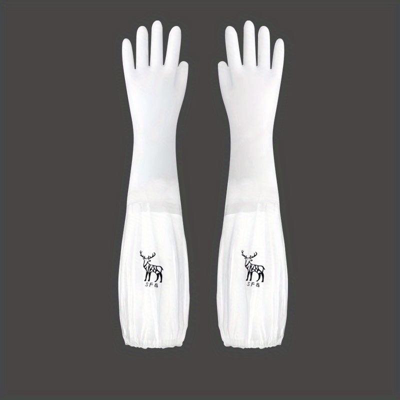 Wear-Resistant Cleaning Gloves Waterproof Non-Slip Housework