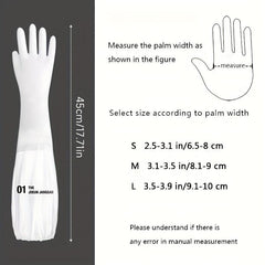 Wear-Resistant Cleaning Gloves Waterproof Non-Slip Housework