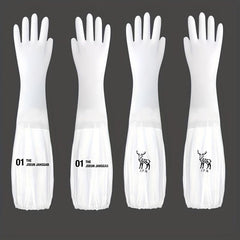Wear-Resistant Cleaning Gloves Waterproof Non-Slip Housework