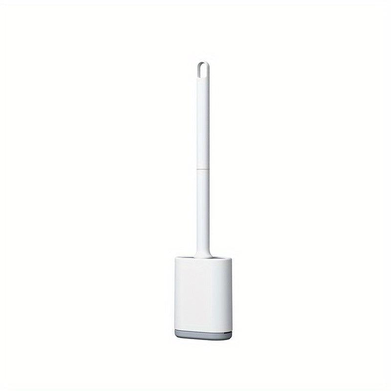 Double Sided Rubber Toilet Brush with Removable Handle
