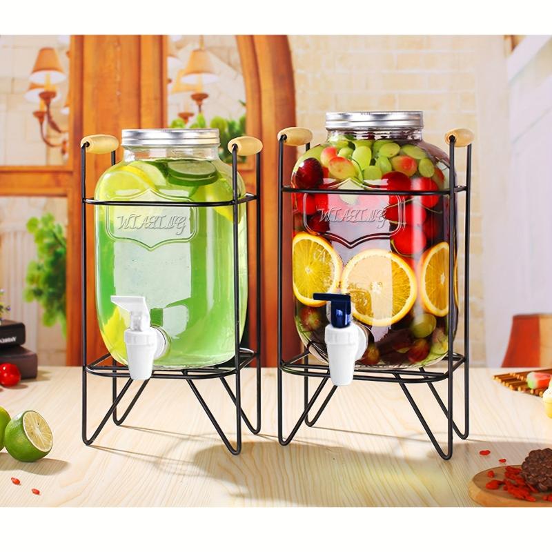 4 Pack Reusable Water Bottle Jug Spigot BPA Dispenser
