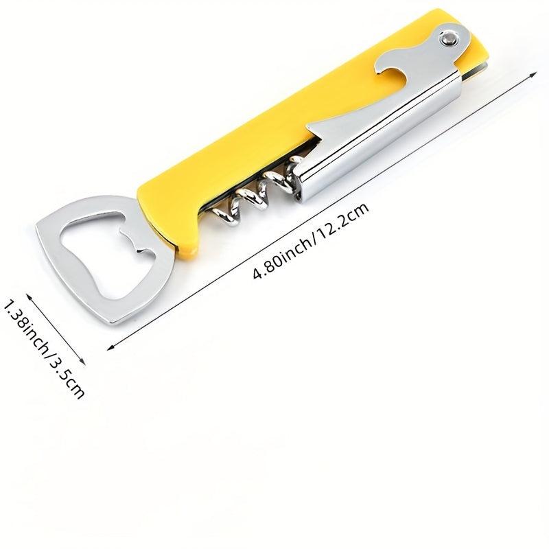 1pc Bottle Openers Keychain Corkscrew Wine Beer Opener Bar Tools Accessories
