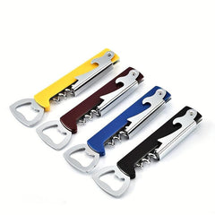 1pc Bottle Openers Keychain Corkscrew Wine Beer Opener Bar Tools Accessories