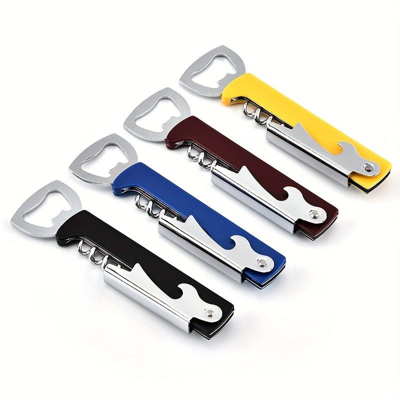 1pc Bottle Openers Keychain Corkscrew Wine Beer Opener Bar Tools Accessories