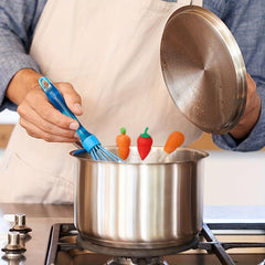 Silicone Pot Cover - Chili Carrot Chicken Leg Shapes
