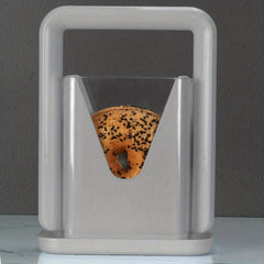 Stainless Steel Bagel Slicer Guillotine Universal Cutter
