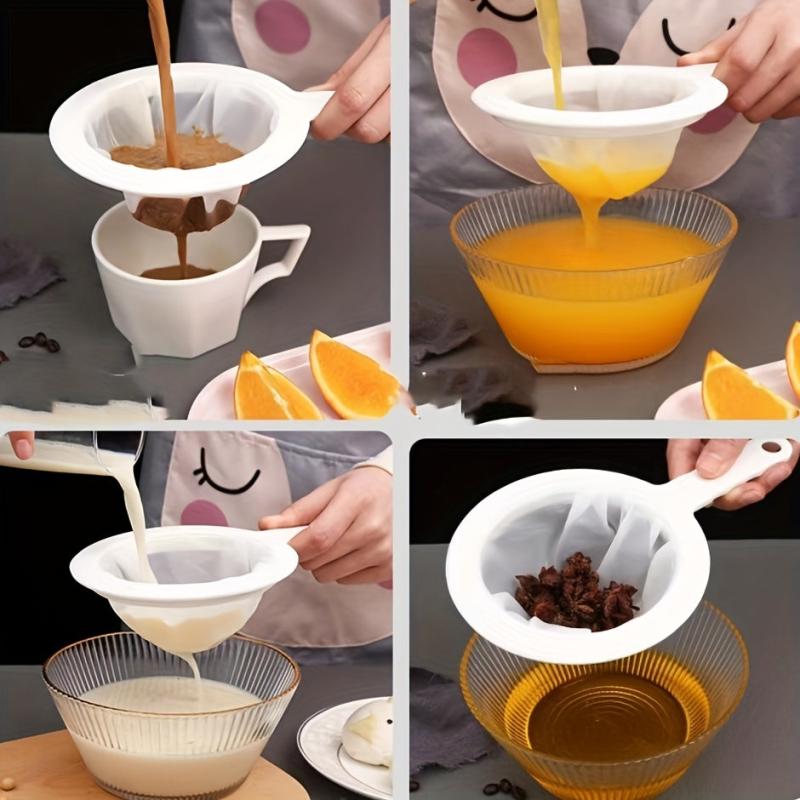 Soy Milk Filter Baby Food Juice Wine Coffee Kitchen Utensil