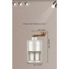 Shaved Ice Maker Manual Slushie Machine Snow Cone Fruit Smoothie Mini Ice Shaver