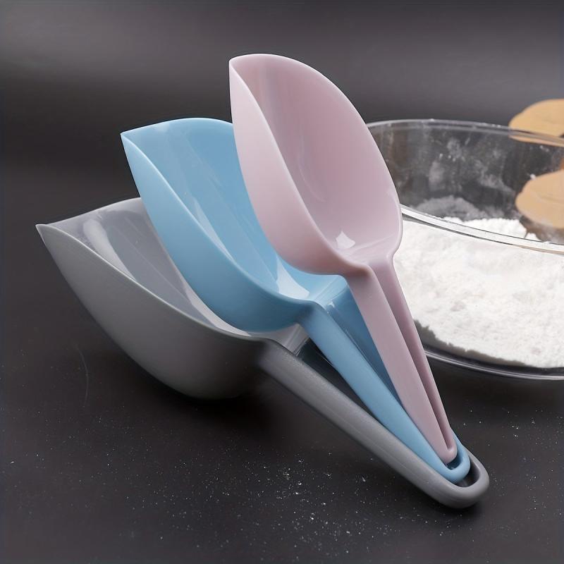 3pcs Ice Spoon Sundries Spoon Flour Spoon