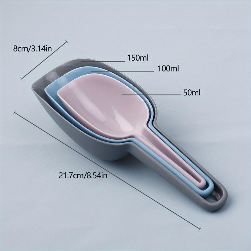 3pcs Ice Spoon Sundries Spoon Flour Spoon