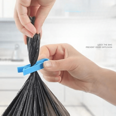 5pcs Non Slip Trash Can Clip for Kitchen & Home Use