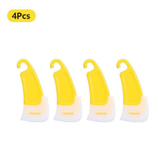 4pcs Kitchen Cleaning Scraper for Pot Stove Hood Degreasing Baking Cake Cream