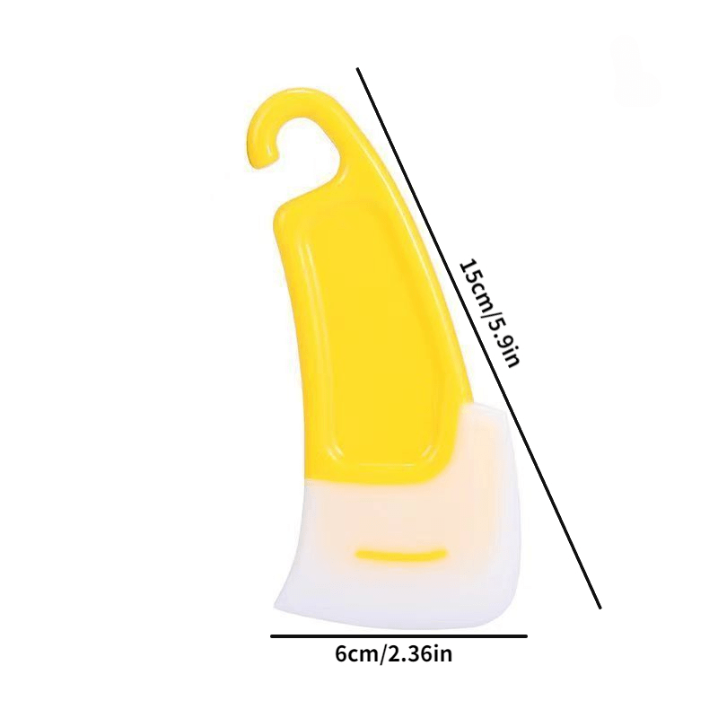 4pcs Kitchen Cleaning Scraper for Pot Stove Hood Degreasing Baking Cake Cream