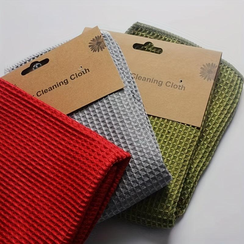 Microfiber Dish Cloth Waffle Cleaning Towel