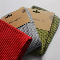 Microfiber Dish Cloth Waffle Cleaning Towel