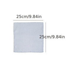 10pcs Fish Scale Dishcloth Soft Cleaning Cloth for Mirrors and Dishes
