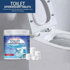 10pcs Automatic Toilet Bowl Cleaners With Bleach