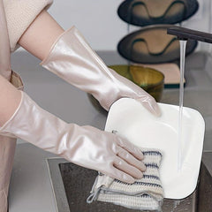 Durable Cleaning Gloves Keep Warm Latex Protective Perfect for Kitchen Bath