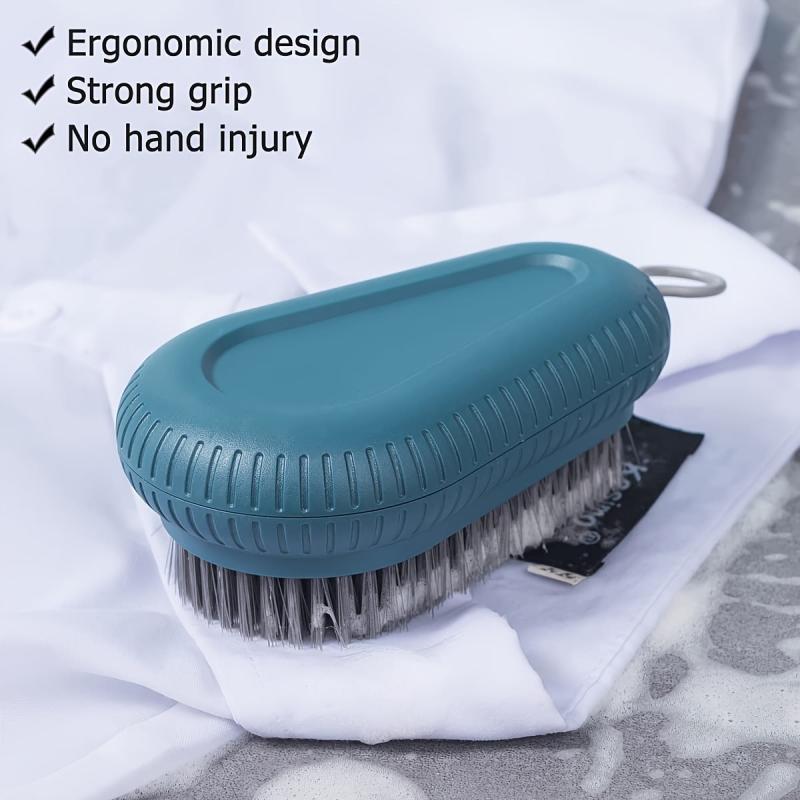 Soft Bristle Scrubbing Brush for Laundry Cleaning, Pedicure, Nail Salon