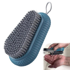 Soft Bristle Scrubbing Brush for Laundry Cleaning, Pedicure, Nail Salon