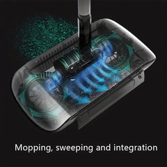 Automatic Sweeping Robot with Dustpan Set 2 in 1, Perfect Gift for Home Cleaning