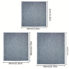 Magic Glass Wiping Rags for Home, Car, Kitchen, Bathroom - Set