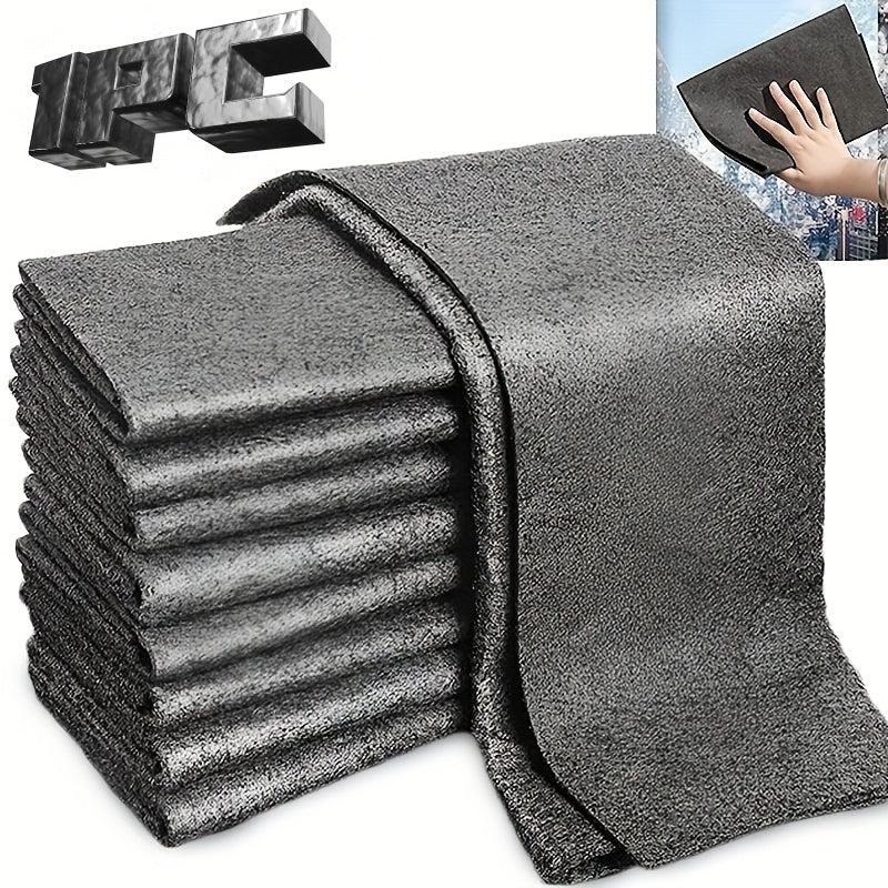 Magic Glass Wiping Rags for Home, Car, Kitchen, Bathroom - Set